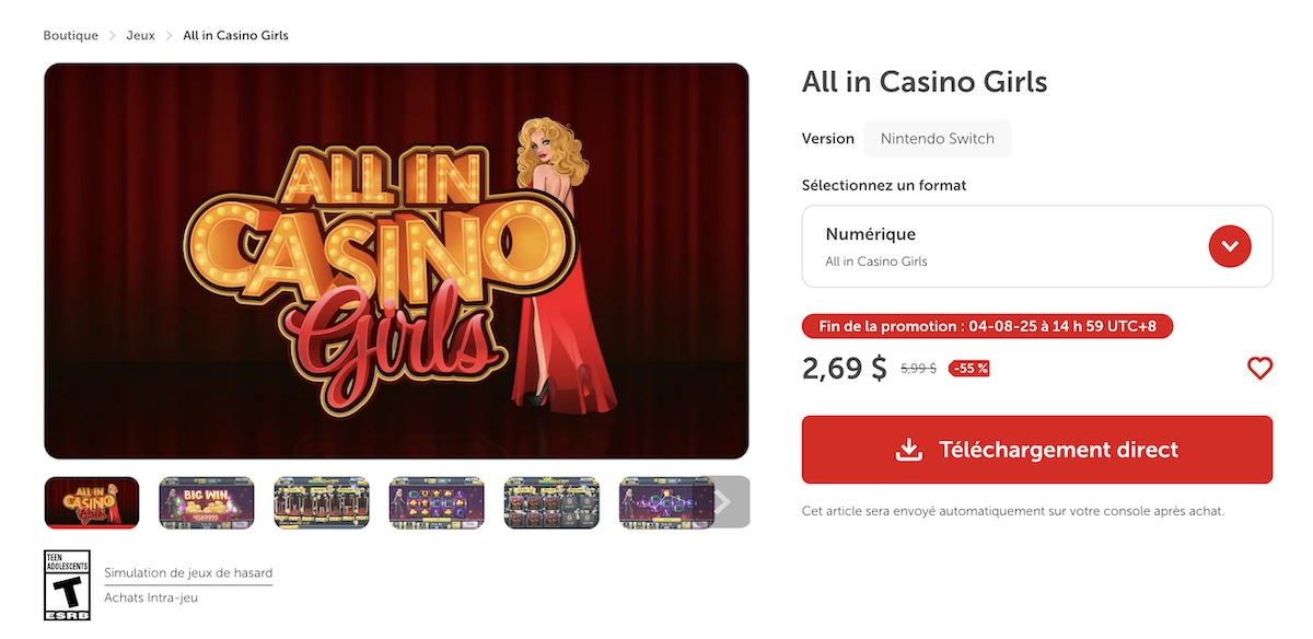 Les Filles du Casino All In