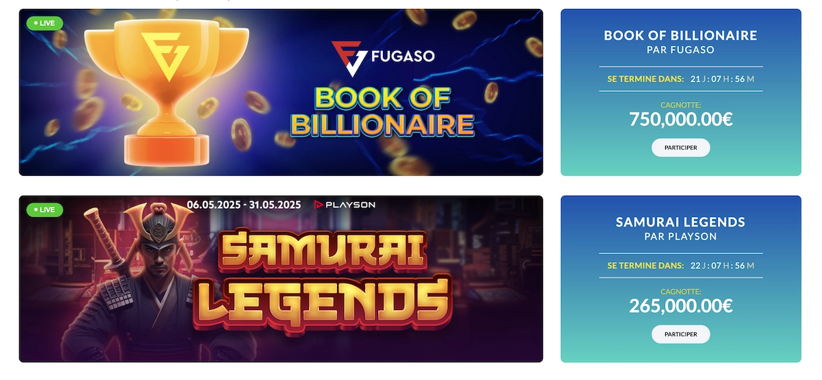 Jeux de Lucky Treasure Casino